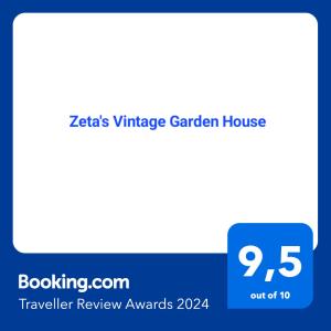 Fotografie z fotogalerie ubytování Zeta's vintage garden house v destinaci Sparta