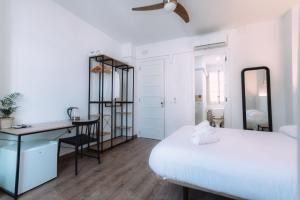 Postel nebo postele na pokoji v ubytování Concept Rooms