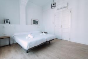 Postel nebo postele na pokoji v ubytování Concept Rooms