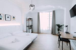 Postel nebo postele na pokoji v ubytování Concept Rooms