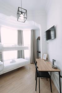 Postel nebo postele na pokoji v ubytování Concept Rooms