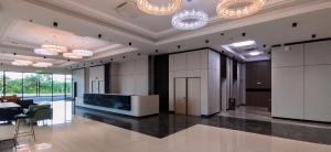 Posezení v ubytování Hotel Kapalai Semporna