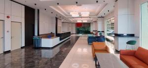 Posezení v ubytování Hotel Kapalai Semporna + 20 fotografií