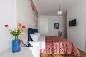 Posteľ alebo postele v izbe v ubytovaní Cas’ A Mare - Beachfront Luxury Suites