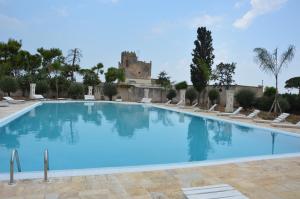 Bazén v ubytování Agriturismo Tenuta Mazzetta nebo v jeho okolí