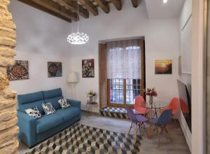 Posezení v ubytování Apartamento Demasiadas Compañías