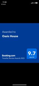une capture d'écran du compte d'une maison de coûts dans l'établissement Oasis House, à Hunedoara
