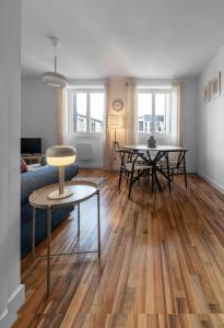 Χώρος καθιστικού στο Résidence Léon Blum - Appartements design - Parking