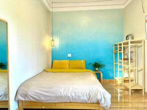 Postel nebo postele na pokoji v ubytování Nấm Home