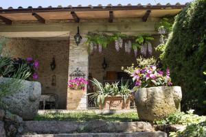Κήπος έξω από το Villa Le Casaline