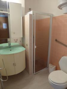 科利尤爾的住宿－3VSE-COB3 Studio équipé pour 2-3 personnes proche de la plage，带淋浴、卫生间和盥洗盆的浴室