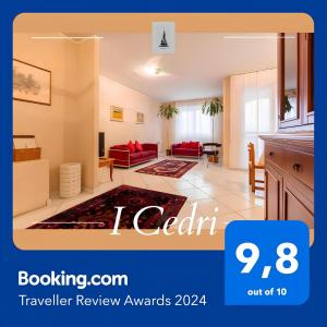 Postel nebo postele na pokoji v ubytování i cedri