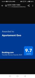 Apartament Geo في نيهويو: شاشة عرض شاشة المواعيد على الجوال