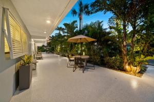 Κήπος έξω από το Wonderful Place Wprivate Patio Next To The Beach