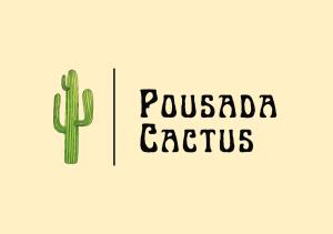a vector illustration of a cactus and the words puckered cactus at Pousada Cactus in Barreirinhas