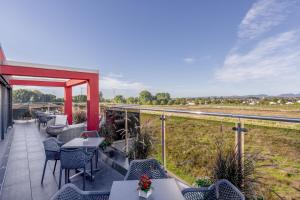 Balkón nebo terasa v ubytování Victoria Interpark Hotel