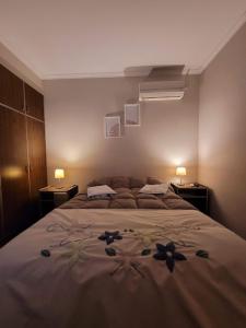 Кровать или кровати в номере Complejo Abaurrea