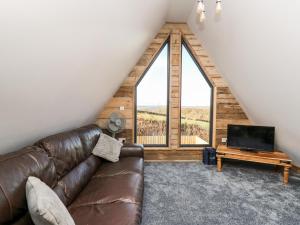 Μια τηλεόραση ή/και κέντρο ψυχαγωγίας στο Valley View Hideaway