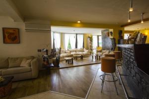 Posezení v ubytování Coral Guest House