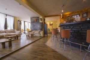 Posezení v ubytování Coral Guest House