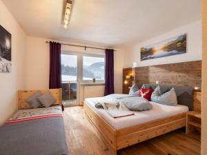 Postel nebo postele na pokoji v ubytování Berghof Haselsberger Appartements