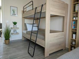 Postel nebo postele na pokoji v ubytování Pietra di Luna 2