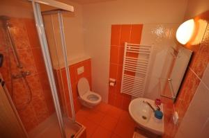 Ванная комната в Studio Apartments Lipno 22, 24