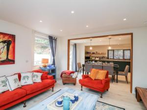 Istumisnurk majutusasutuses Captains Lodge