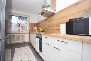 Η κουζίνα ή μικρή κουζίνα στο KU03-RI Apartment in Kulmbach DG +18 φωτογραφίες