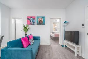 Χώρος καθιστικού στο Spacious 2bed Brick Lane flat - 2nd Floor