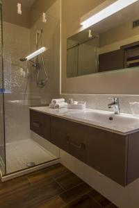 Phòng tắm tại Residence Nazionale Matera
