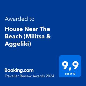 House Near The Beach (Militsa & Aggeliki) 면허증, 상장, 서명, 기타 문서