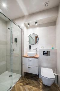 Koupelna v ubytování Flats4Rent Piłsudskiego 6
