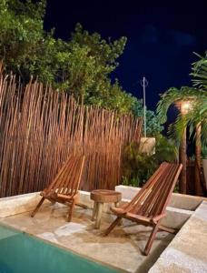 La alberca dentro o cerca de Cssa Kareli Holbox