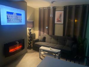 Posezení v ubytování Appartement 3 - Hyper centre - 1 à 4 personnes