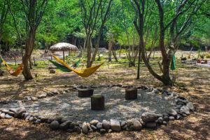 Zahrada ubytování ECOCAMPING JACAMAR