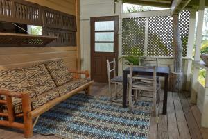 A balcony or terrace at Strawberry Fields Together