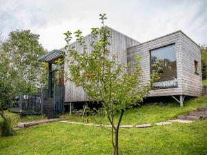 a house with a large window on the side of it at 2 Bed in Brecon 59734 in Talgarth