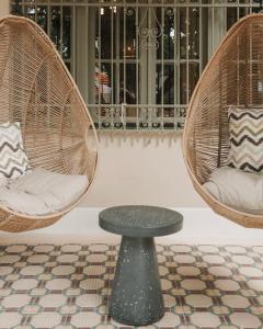 Posezení v ubytování Kahal Hotel - Paseo Montejo