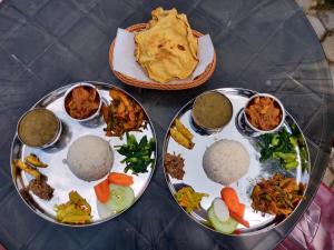 リゾートの敷地内または近くでの食事または食べ物
