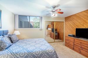 Säng eller sängar i ett rum på Telluride Lodge 405 by AvantStay Close to Slopes Town