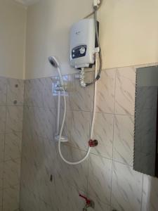 Koupelna v ubytování Suba Motel
