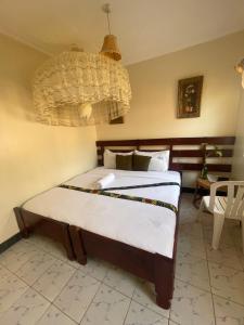 Postel nebo postele na pokoji v ubytování Suba Motel
