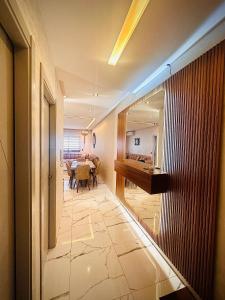 Posezení v ubytování Martil dream with private garage