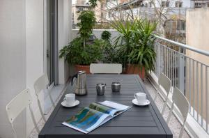 Balkón alebo terasa v ubytovaní Leonidas Loft in the heart of Athens by GHH