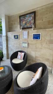 Posezení v ubytování Bali Cottage Sambirenteng