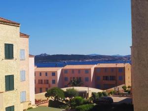 a view of some buildings in a city at Casa BLU B7 4 in La Maddalena