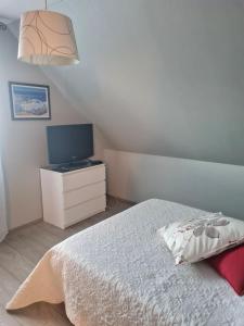 Postel nebo postele na pokoji v ubytování La Maison De Roméo