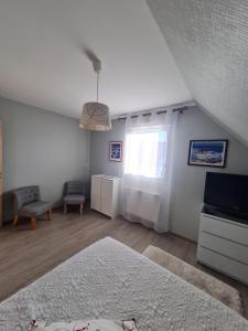 Postel nebo postele na pokoji v ubytování La Maison De Roméo