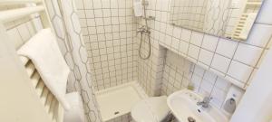 Kúpeľňa v ubytovaní Budapest Csaszar Hotel